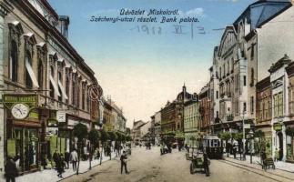 Miskolc Széchenyi utca, bank palota