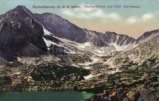 Tátra Markazittorony, Öt tó katlan