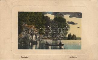 Zagreb Maksimir park, lake