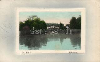 Zagreb, Maksimir park, lake
