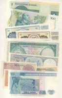 Kis vegyes modern UNC-os bankjegy tétel:Jugoszlávia, Brazília, Mozambik, Libanon, Peru, Szurinám, Kí...
