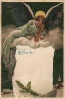 Christmas angel litho s: Mailick (Rb)