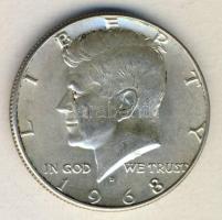 USA 1968. 1/2$ Ag "Kennedy" T:2