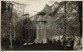 Reichenau military monument inauguration (EK)