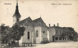 Tapolca zárda katolikus templommal