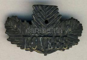 cca 1916. "Kövessházi Kövess Hermann" sapkajelvény T:sérült