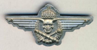 Magyar rohamtüzér sapkajelvény (ezüst) másolat