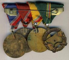 4db kitüntetés(együtt felfüggesztve):"A Haza Fegyveres Szolgálatában" 10, 15, 20 év + &quo...