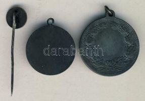 Ausztria ~1920. 2db klf Ferenc József emlékmedál + Ferenc József és II. Vilmos kitűző T:2