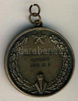 1952. Rákosi Mátyás sífutó verseny bronz sportmedál (d=40mm) T:2