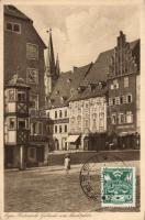 Cheb (Eger) market place with the Germania drugstore