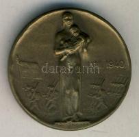 Svájc II. Világháborús Br kiűző szign.:Huguenin / Switzerland Brass badge of World War II. sign.:Huguenin