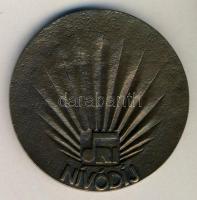 ~1980. Országos Rendező Iroda (ORI) - Nívódíj öntött Br emlékplakett. Szign.: B.Z. (d=76mm) T:2