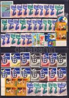 62 db levélzáró főleg magyar kiállítási levélzárók a 30-as évekből