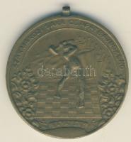 1938-39. Szakmaközi Sakk Csapatbajnokság "Bajnok" Br díjérem T:2 ph.