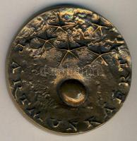 1983. "Pártmunkáért" öntött Br emlékplakett. Szeign: R.E.83 (d=74mm) T:2+