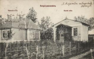 Szigetszentmiklós Németh- és Korén-villa