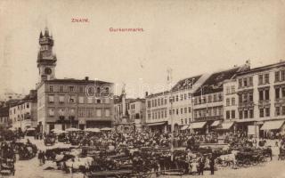 Znojmo cucumber market