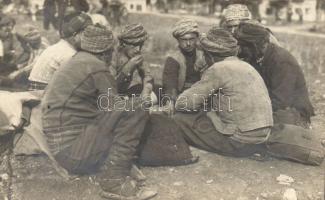 Muslim refugees in Sofia after WWI photo