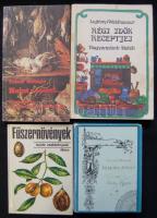 4 db szakácskönyv: Zilahy: Valósi maygar szakácskönyv, Tolnay: Halat s vadat, Lajtényi: Régi idők..., Járainé: Fűszernövények,