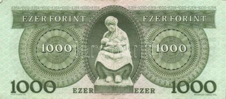 1983. 1000Ft "B" (2x) T:III