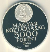 2003. 5000Ft Ag "Rákóczi szabadságharc évfordulója" T:PP Csak 3000db!
