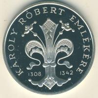 1992. 500Ft Ag "Károly Róbert" T:PP