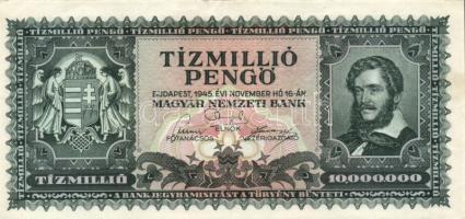 1930-46. 10P "V:H:" + 20P (2x) + 100P (2x) + 500P + 1000P bélyeg és bélyeg nélküli + 10.00...