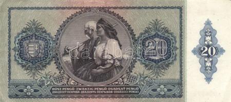 1930-46. 10P "V:H:" + 20P (2x) + 100P (2x) + 500P + 1000P bélyeg és bélyeg nélküli + 10.00...