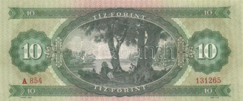 1962. 10Ft (2x) egymás utáni sorszámmal T:I