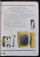 1937 Elzett képes reklámfüzet magyar és román nyelven 86p. + 2db aradi kilincs árlista és katalógus