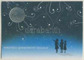 2005. 50Ft "Nemzetközi Gyermekmentő Szolgálat" elsőnapi veret számozott emléklapon T:1