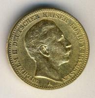 Német Birodalom/Császárság/Poroszország 1897A 20M Au 7,965g T:2-