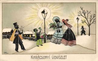 Christmas litho s: Carla Husmann