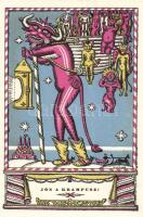 Krampus, Kner Izidor issue s: Kozma Lajos