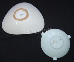 Vegyes porcelán és kerámia tétel: benne Zsolnay kancsó, Hollóházi hamutál, Kerámiaművészeti tál, váz...