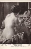 Woman at the toilet, erotic s: Ch. Vasnier (EK)