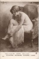 After bathing, erotic s: V. Guétin (EK)