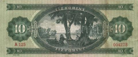 1957. 10Ft (2x) T:III+