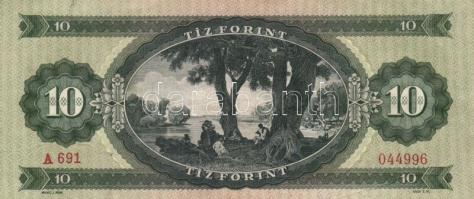 1957. 10Ft (2x) T:III+