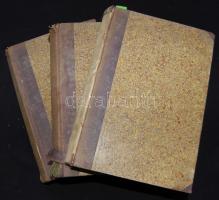 Kossuth Lajos: Irataim az emigráczióból. I.-III. kötet. I. Az 1859-ki olasz háboru korszaka. II. A Villafrancai béke után. III. A remény és csapások kora 1860–1862. Bp., 1880–1882, Athenaeum. Kossuth arcképével. 526p + 578p + 743 p. Kiadói, festett, aranyozott félvászon-kötésben, márványozott lapszélekkel. (néhány lap foltos az I. és III. kötetben, egyik gerinc hiányzik)