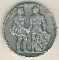 Svájc 1953 Bern a Svájci államszövetségben Ag emlékérem ph. T:3 / Switzerland Bern in the Swiss Confederation silver conmemorative coin rim-fault 16g