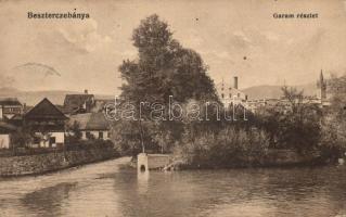 Besztercebánya Garam river, steam mill (fl)