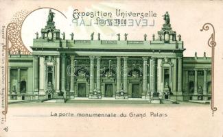 Paris Expo 1900, Grand Palace litho