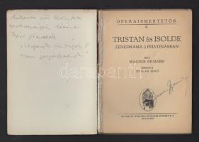 cca 1940 5 db régi opera-ismertető füzet