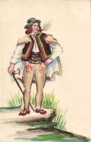 Polish folklore, hand-painted