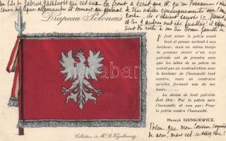 Polish flag, Henryk Sienkiewicz quote