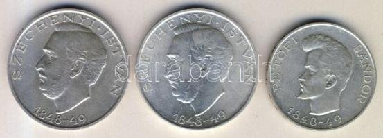 Gyűjtemény a "Magyarország Pénzérméi" sorozatból és 3db ezüstpénz: 1db 2006. 1Ft-100Ft 7kl...