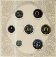 Gyűjtemény a "Magyarország Pénzérméi" sorozatból és 3db ezüstpénz: 1db 2006. 1Ft-100Ft 7kl...