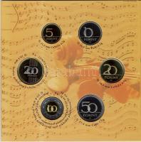 Gyűjtemény a "Magyarország Pénzérméi" sorozatból és 3db ezüstpénz: 1db 2006. 1Ft-100Ft 7kl...